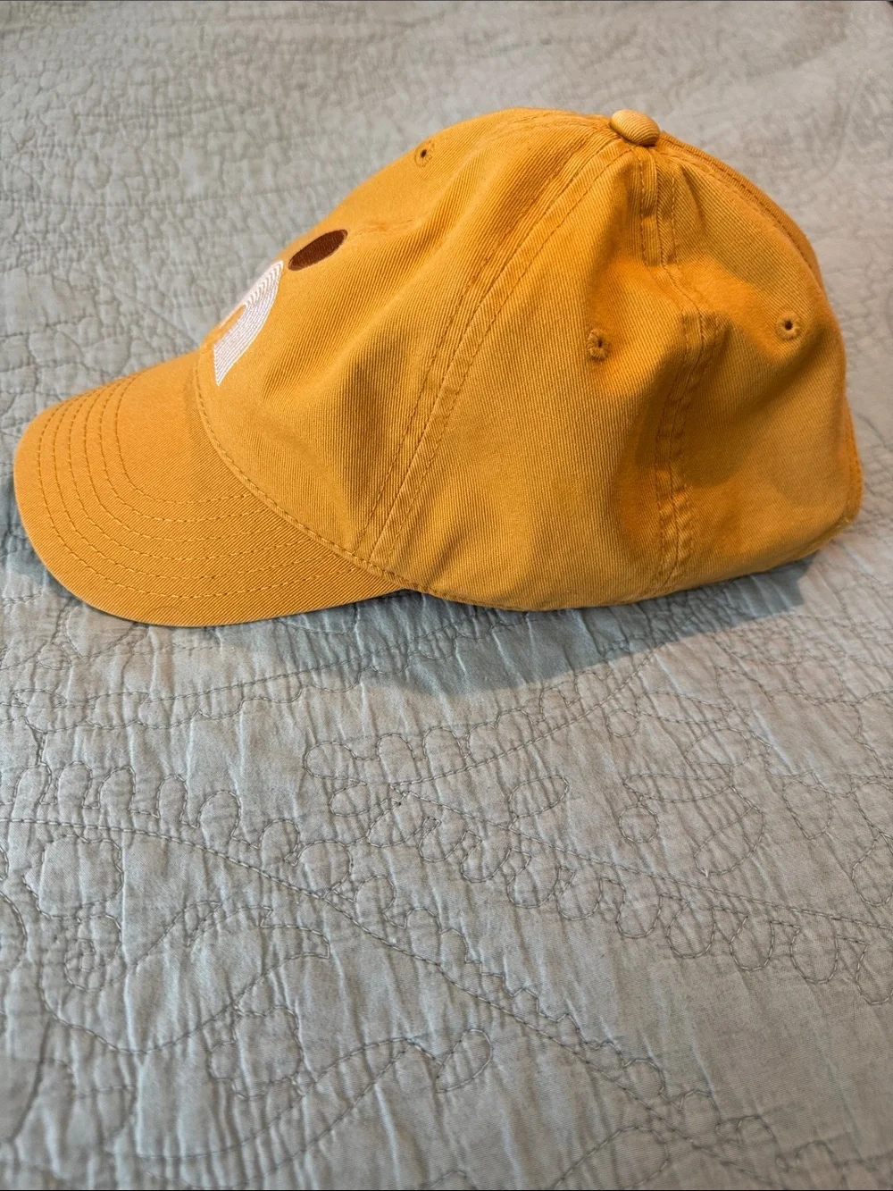 MAD Engine Mustard Yellow Cotton Baseball Cap Adjustable Strap